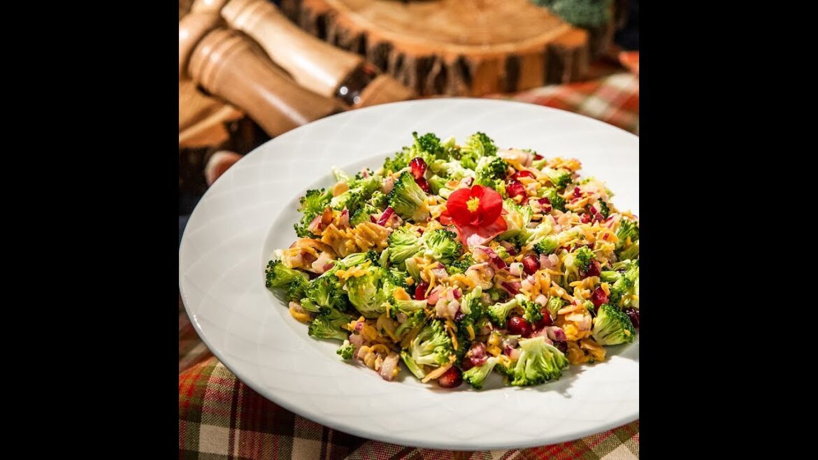 Broccoli and Pomegranate Salad