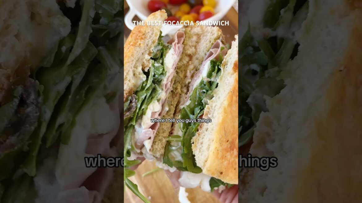 the most delicious mortadella sandwich on focaccia bread with a dash of manipulation the most delicious mortadella sandwich on focaccia bread with a dash of manipulation