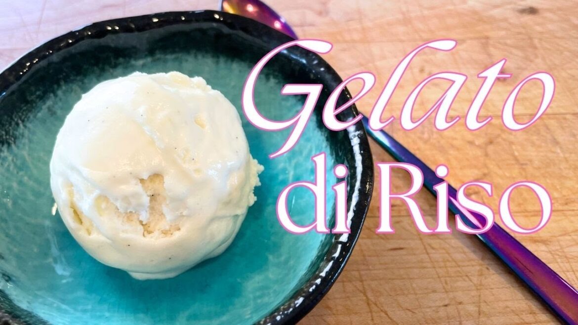 Delicious Rice Gelato recipe - Gelato di Riso