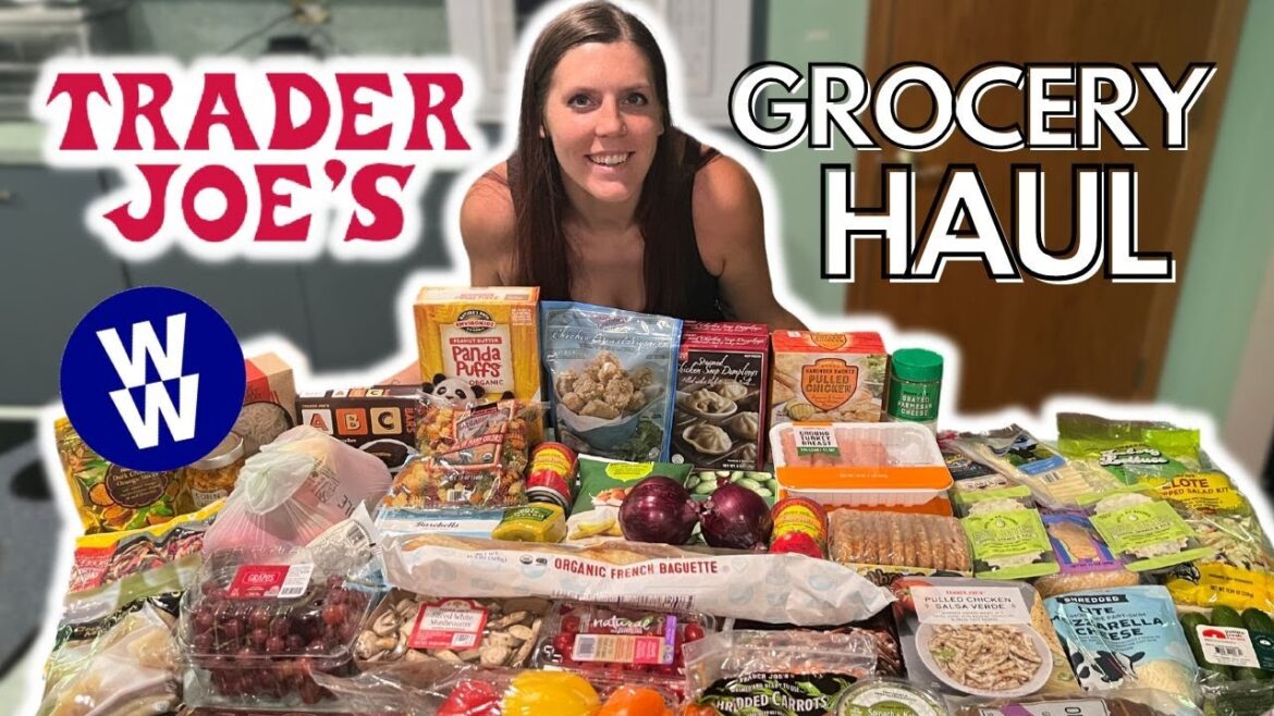 HUGE HEALTHY TRADER JOE’S GROCERY HAUL | WeightWatchers Points & Calories/Macros/Nutrition Info HUGE HEALTHY TRADER JOE'S GROCERY HAUL | WeightWatchers Points & Calories/Macros/Nutrition Info