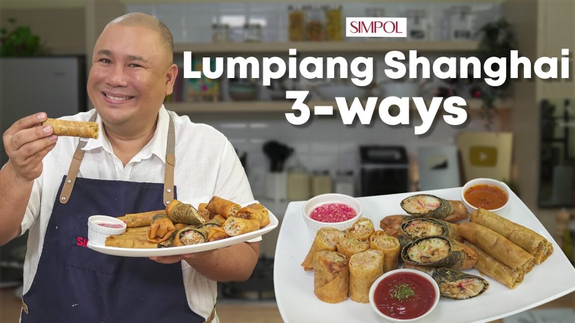 Classic to Creative Lumpiang Shanghai Recipe! | Chef Tatung