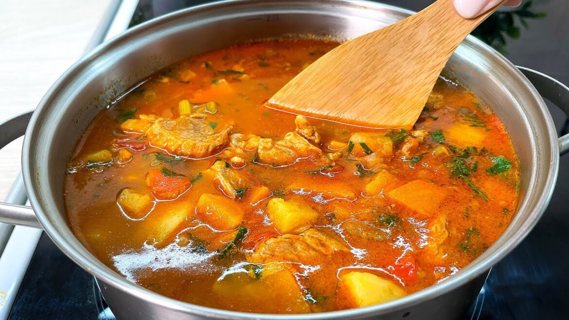 So eine wunderbare Suppe, dass Sie mehr wollen werden, wenn Sie sie probieren!