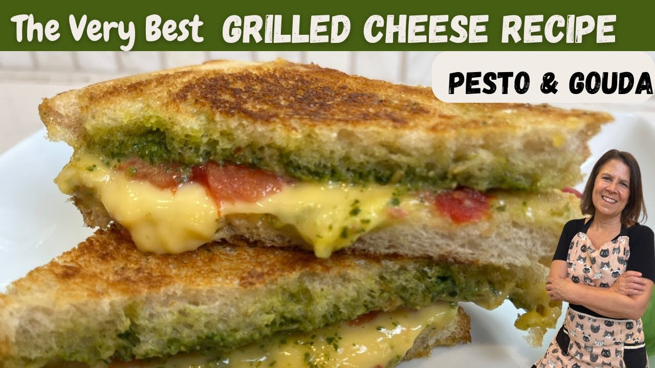 Pesto Grilled Cheese Recipe That Will Blow Your Mind! You Won't Believe