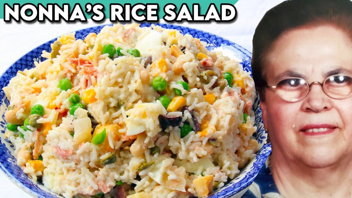 Nonna Lina's Italian Rice Salad Recipe