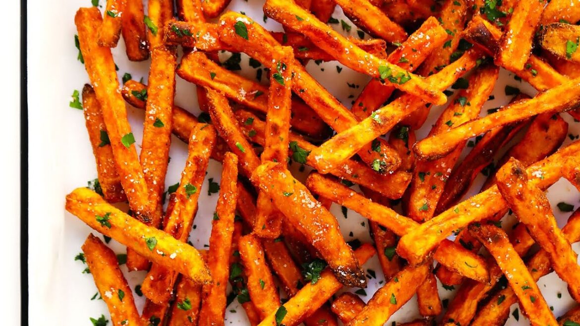 The BEST Baked Sweet Potato Fries The BEST Baked Sweet Potato Fries