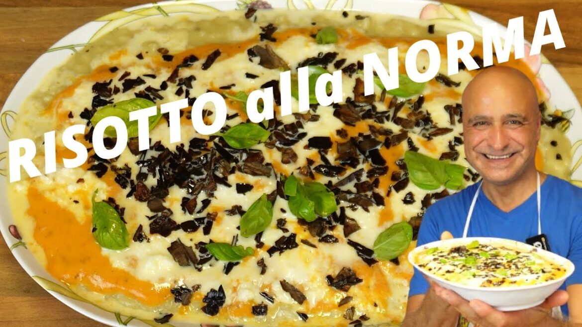 Perfect Risotto alla Norma | Easy Italian Recipe