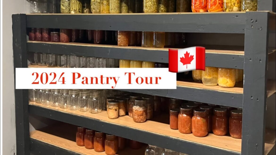Pantry Tour 2024/ Pre harvest season Pantry