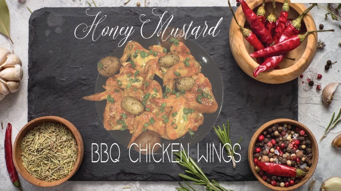 Honey Mustard BBQ Chicken Wings