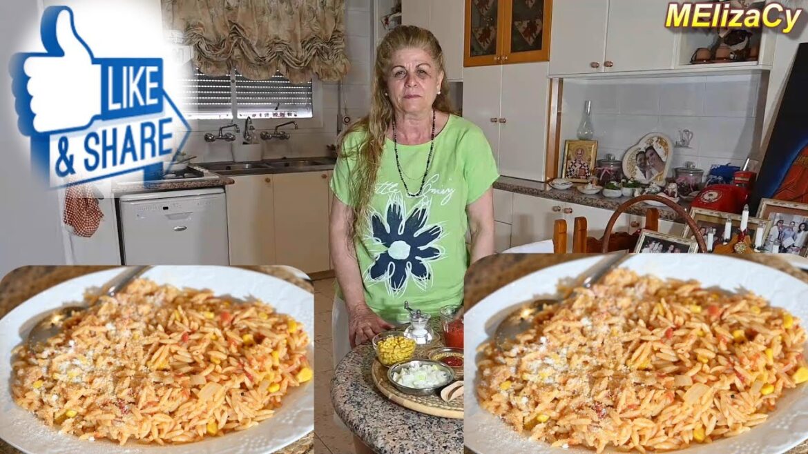 Υπέροχο και πανεύκολο Κριθαράκι από την Ελίζα #MEchatzimike Υπέροχο και πανεύκολο Κριθαράκι από την Ελίζα #MEchatzimike