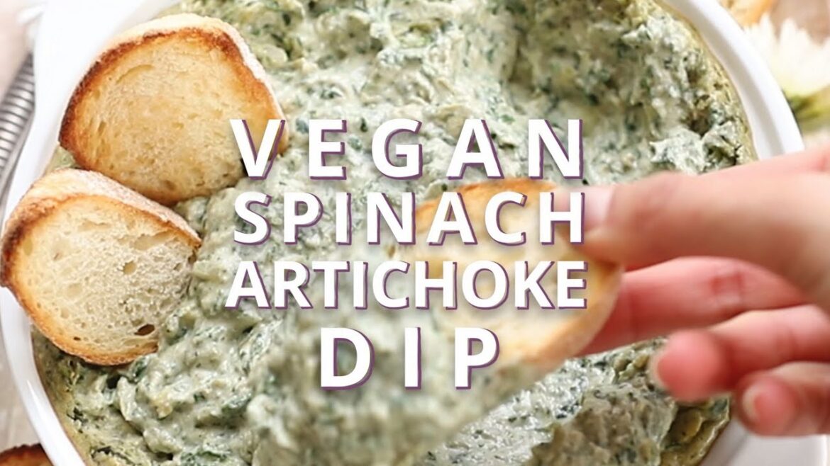 Vegan Spinach Artichoke Dip Vegan Spinach Artichoke Dip