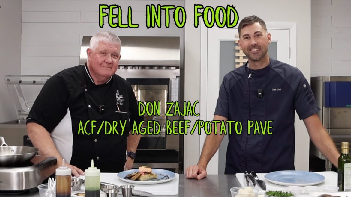 DON ZAJAC: ACF/DRY AGED BEEF/POTATO PAVE