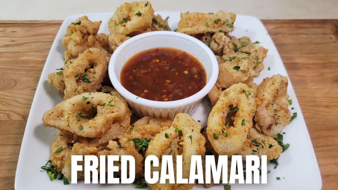 How to make Crispy & Tender Fried Calamari! | Recipe