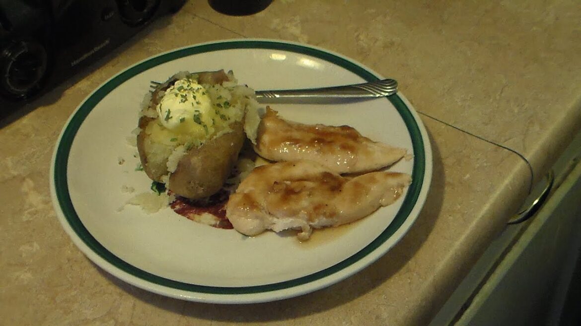 Baked teriyaki chicken