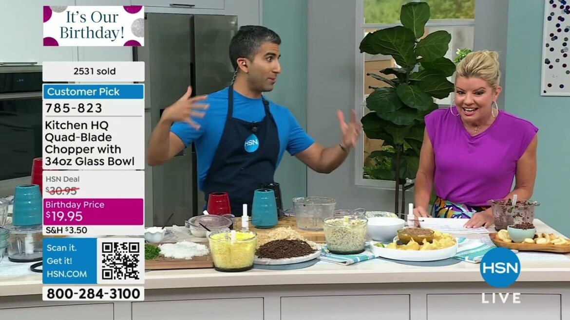 HSN | KitchenHQ Celebration featuring Chef Shahir 07.22.2024 - 03 PM