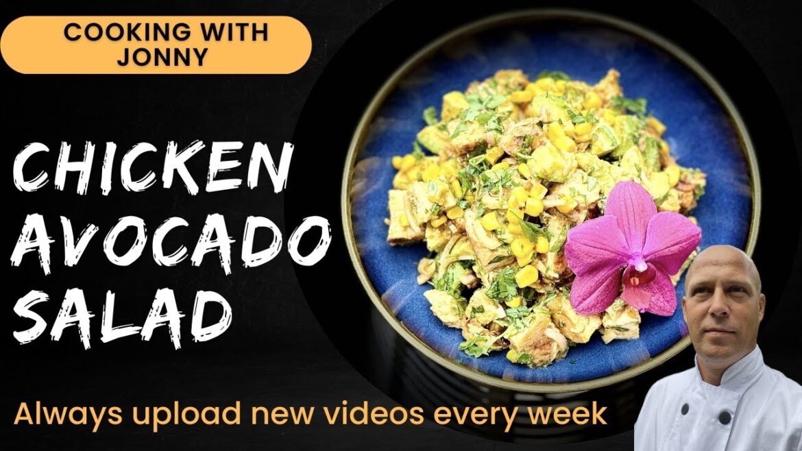 How to make Avocado Chicken Salad Recipes | Cooking with Jonny
