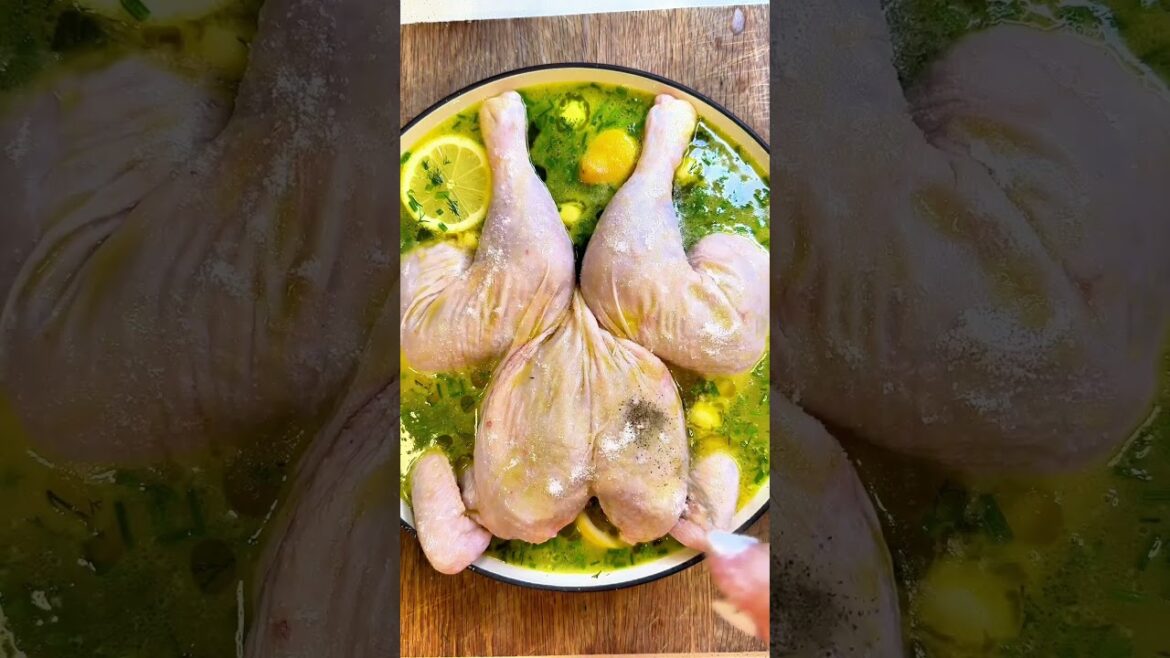 Chicken Risotto with Lemon and Dill #chicken #risotto #easyrecipe