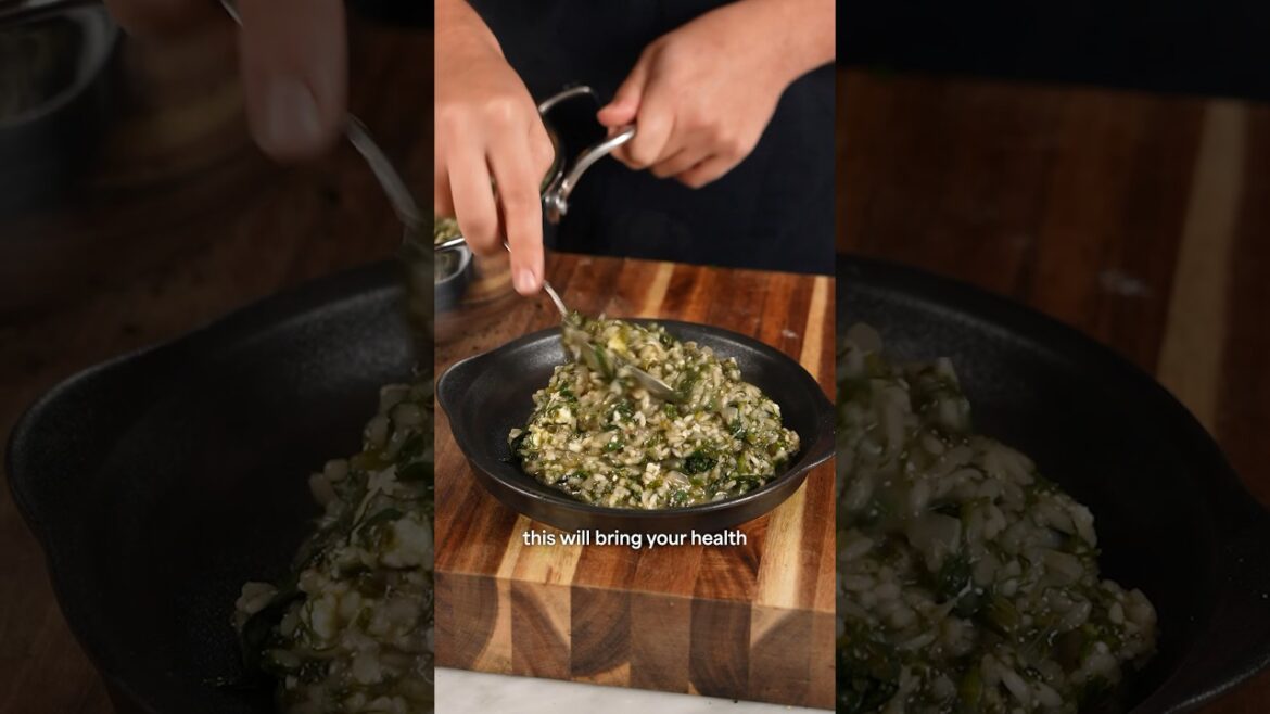 Better than risotto | Greek Spanakorizo