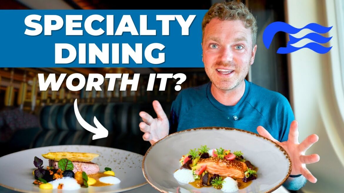 I Tried Every Princess Cruises Specialty Dining Restaurant on Sun Princess (Specialty Dining Review)