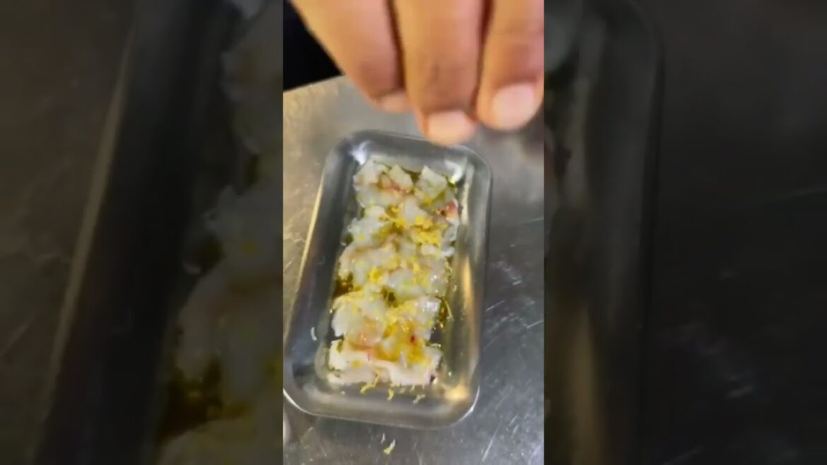 Gli Chef creano un piatto dal gusto marino e dal sapore intenso con uno scarto pari, quasi a zero,.