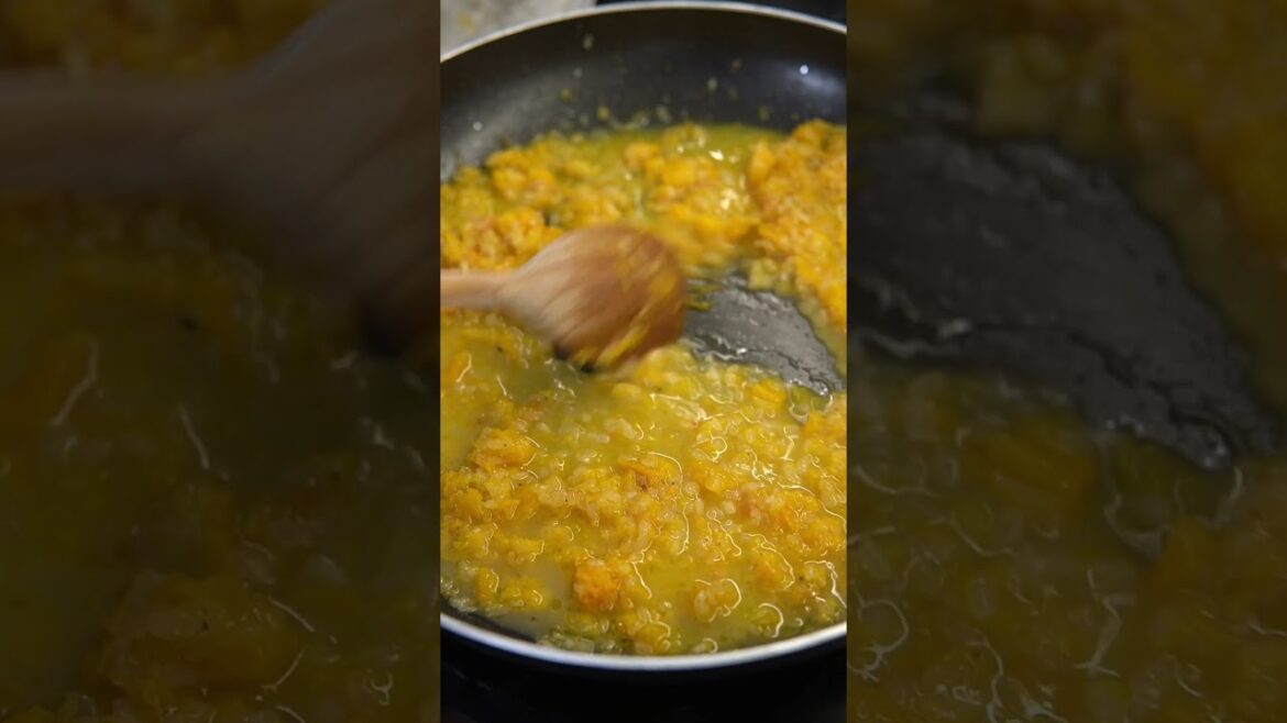 Risotto de Calabaza con Queso de Cabra
