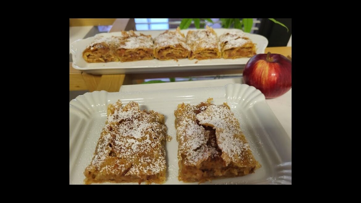 Štrudla s jabukama/Apple Strudel Recipe