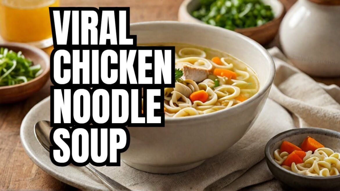 Viral Singapore Chicken Noodle Soup Recipe! Viral Singapore Chicken Noodle Soup Recipe!