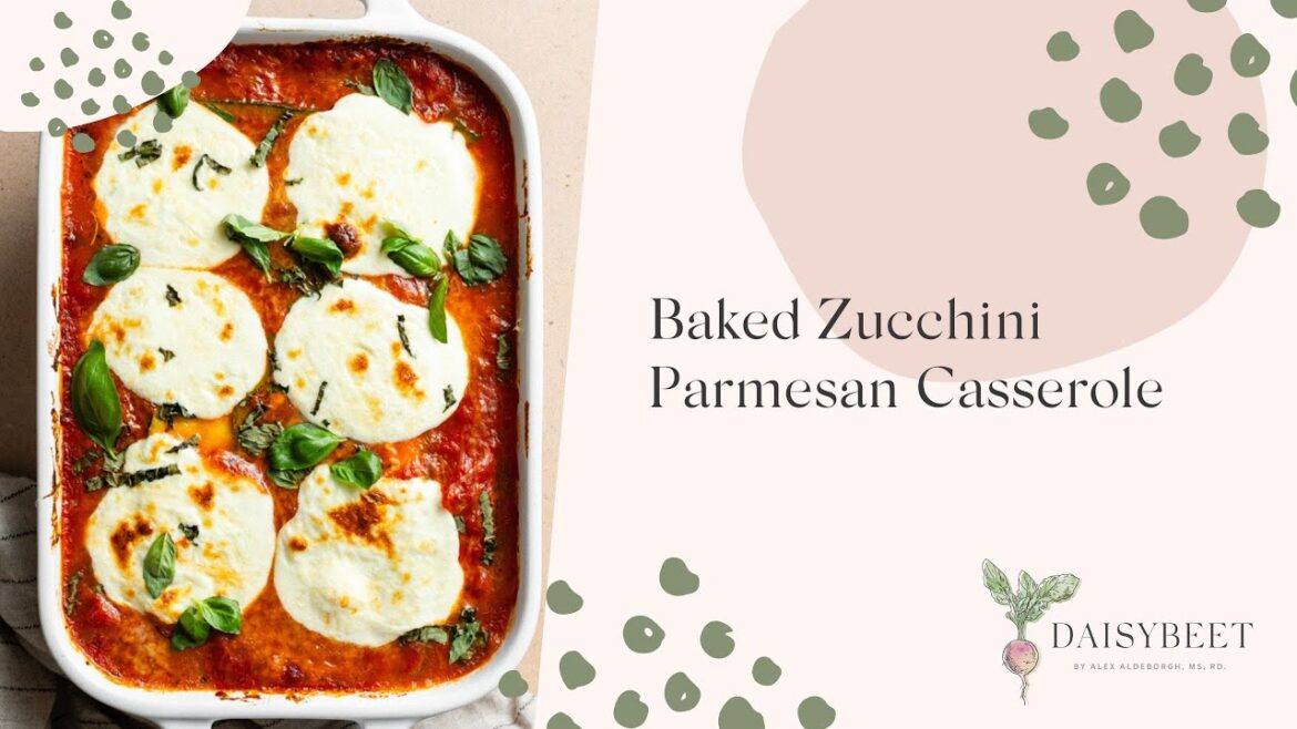 Baked Zucchini Parmesan Casserole Recipe