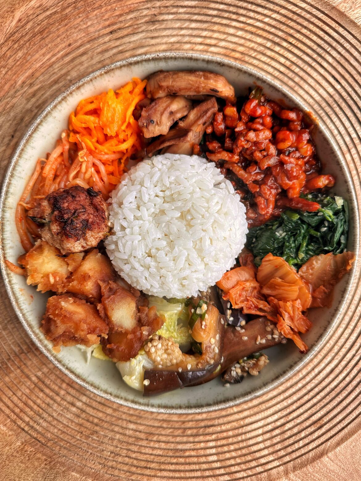 Meal prepped a bunch of banchan and I couldn’t help but try them all.