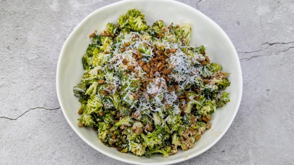 Broccoli Caesar Salad