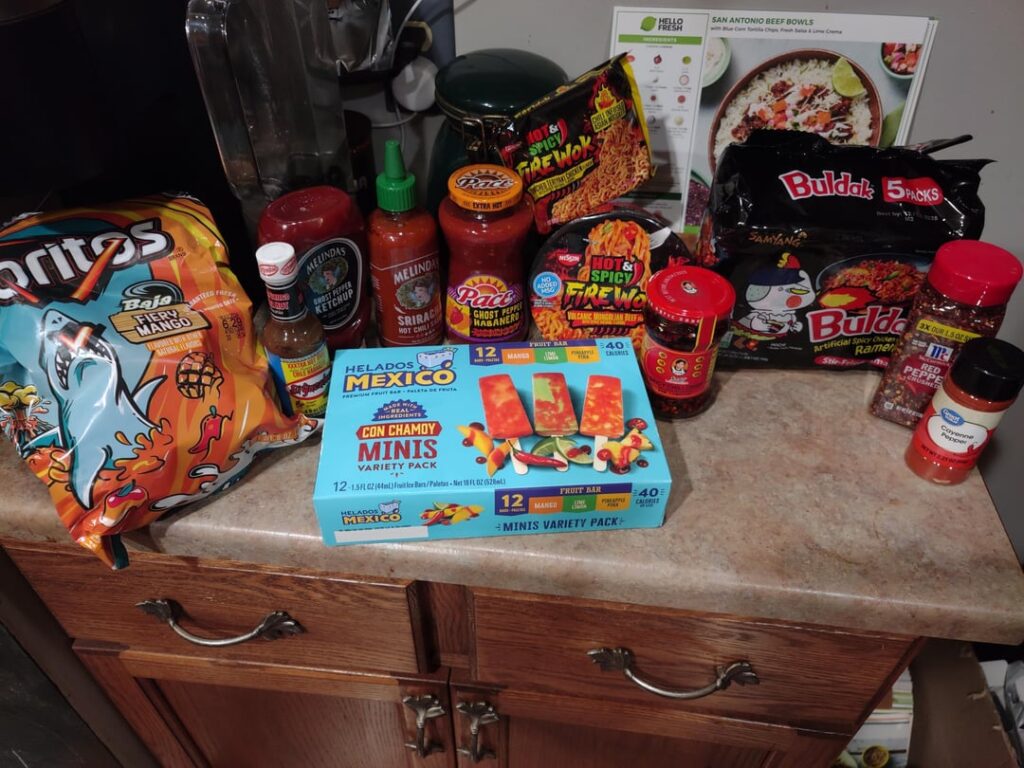 Was out shopping with my gf, remembered I needed chili flakes then got carried away....