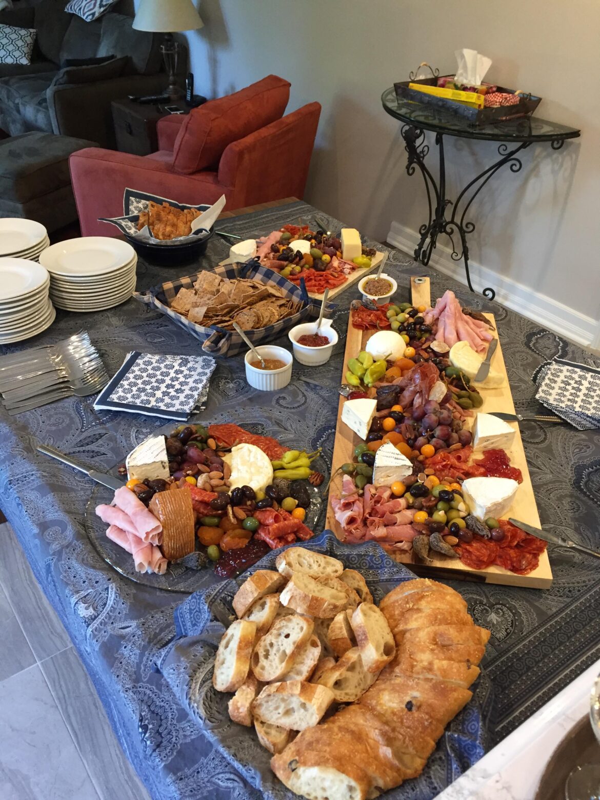Birthday charcuterie