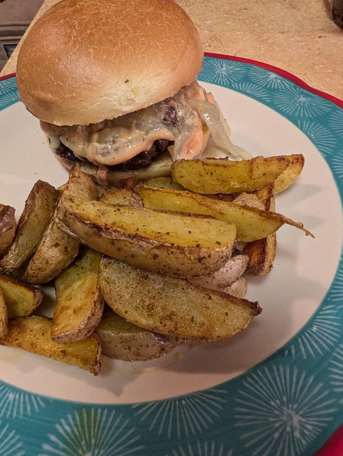 Cheesy Smashed Burgers