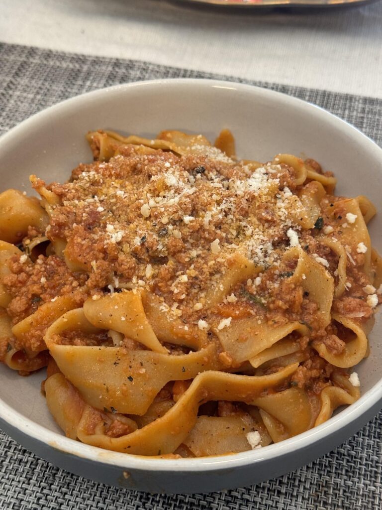 made the slow cooked bolognese - amazing!