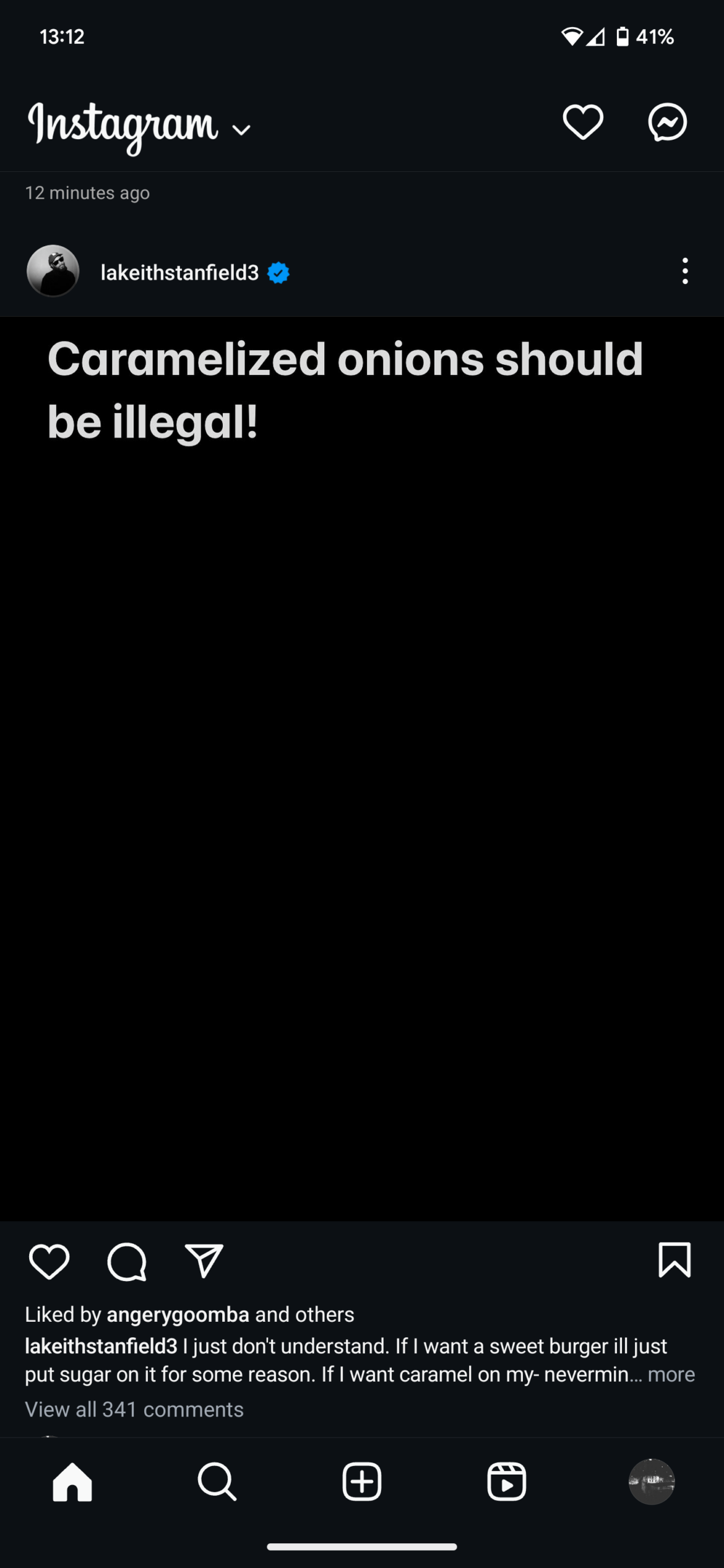 I love all his acting but clearly we could never be friends