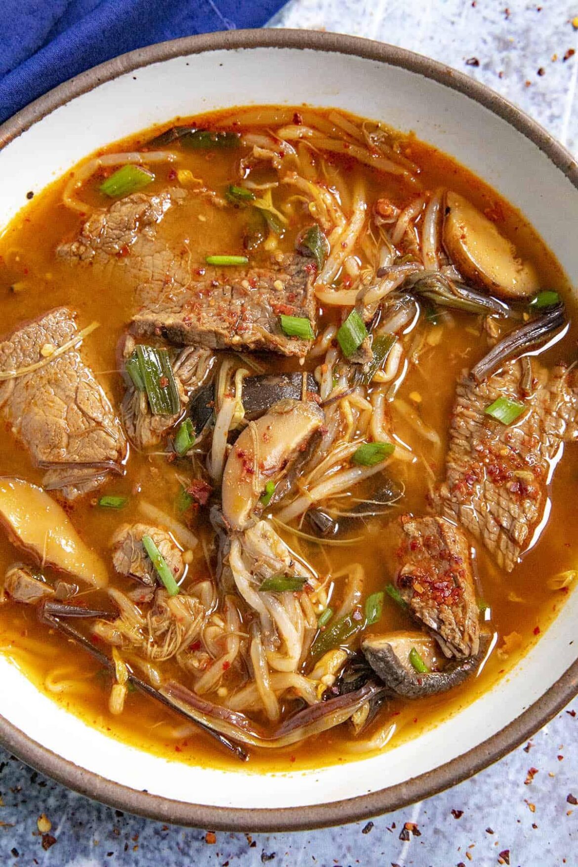 Spicy Korean Beef And Vegetable Soup🌶️🔥😋 "RECIPE IN COMMENT"