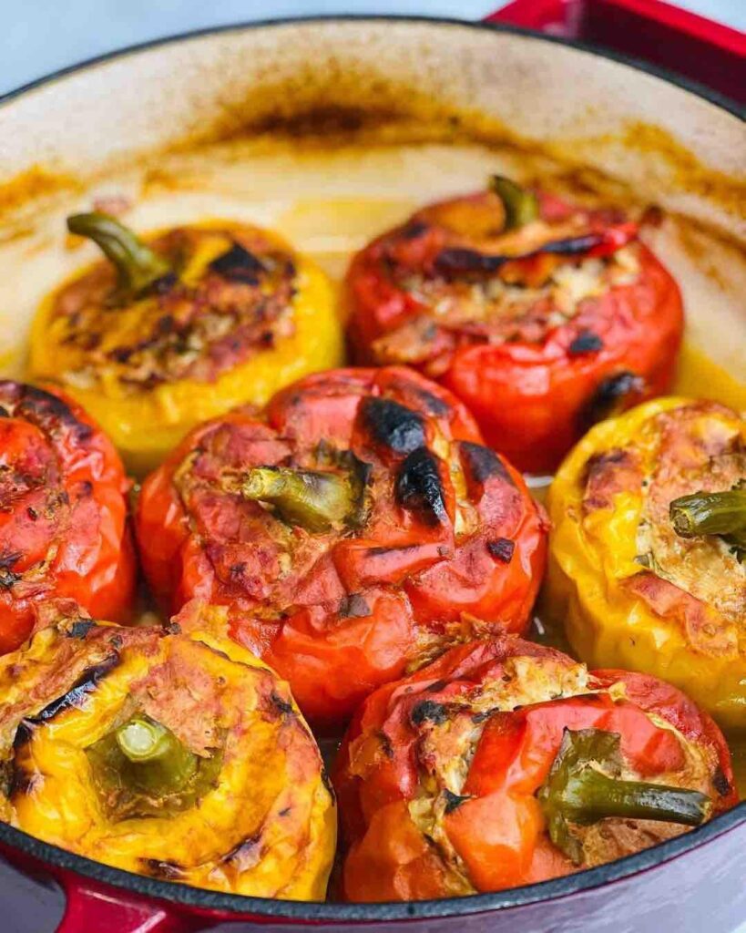 Easy Stuffed Bell Peppers