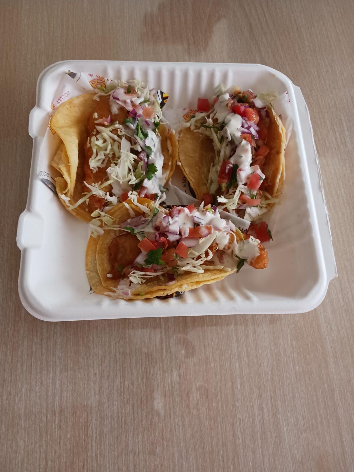 Fish taco Tuesday! 5 for $7.50. It use to be only $5.55 not that long ago