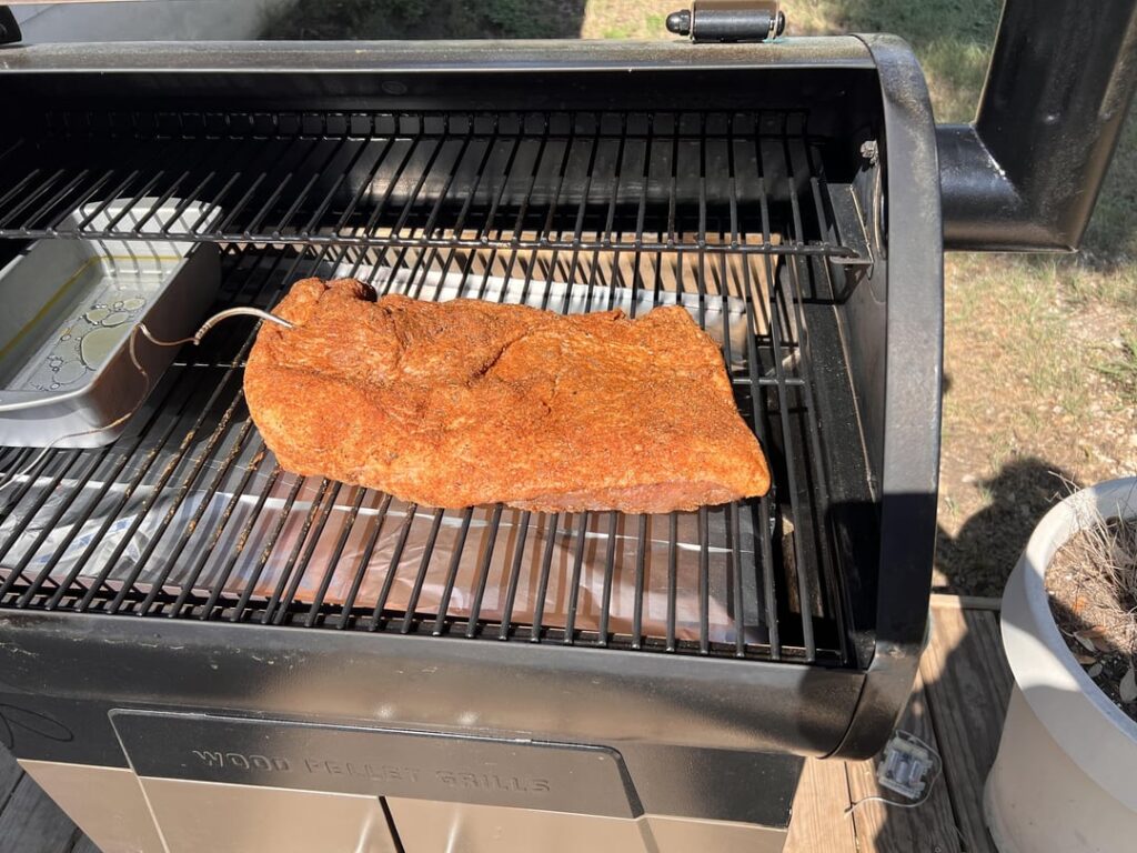 My First Brisket on a Pellet