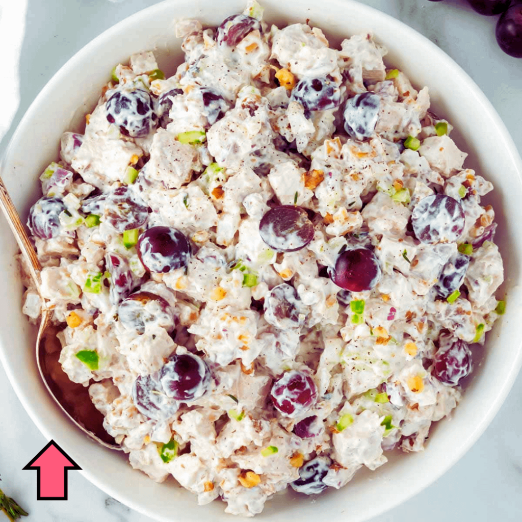Easy Chicken Salad Recipe With Grapes