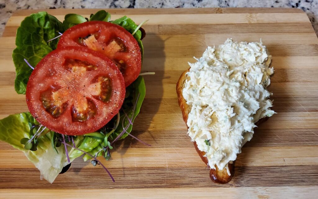 How much is enough chicken salad?