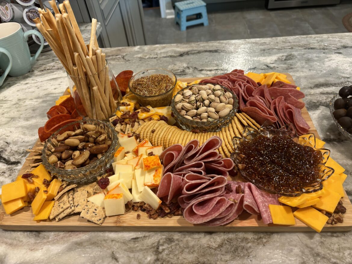 Small board for my son’s second birthday!