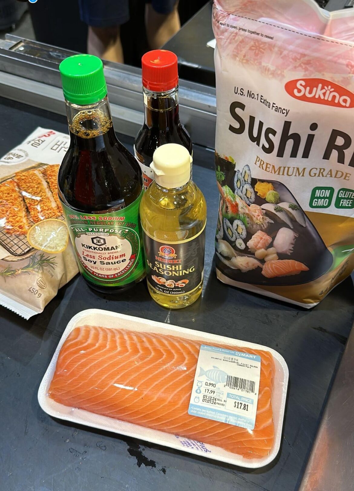 H-Mart sushi haul