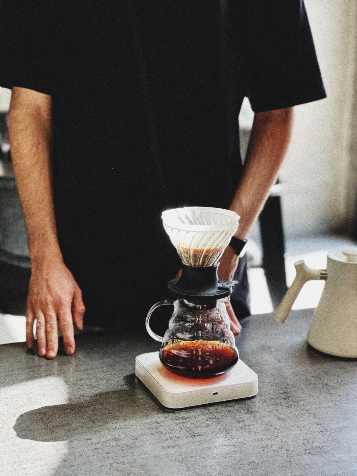 Brewing with hario switch