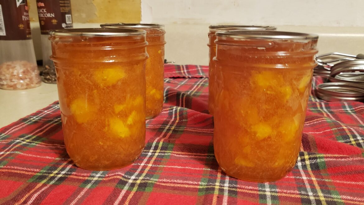 Made some peach jam. Any idea why it's cloudy?
