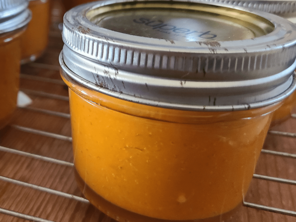 I just tried the Habanero – Carrot butter from the all new ball book I just tried the Habanero - Carrot butter from the all new ball book