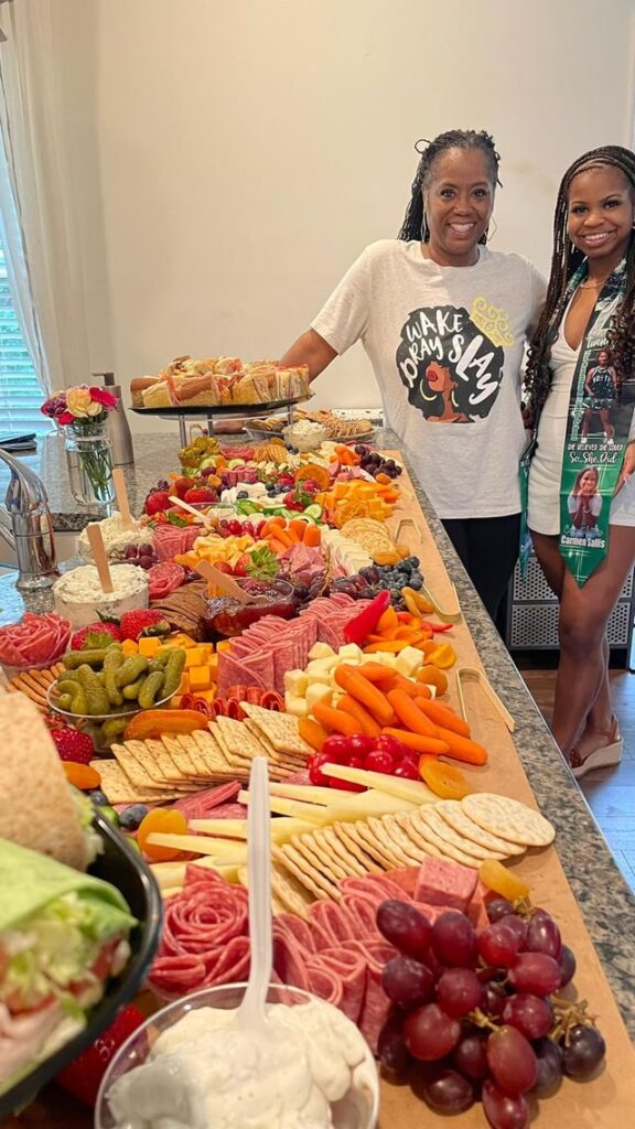 Grazing table for niece's graduation