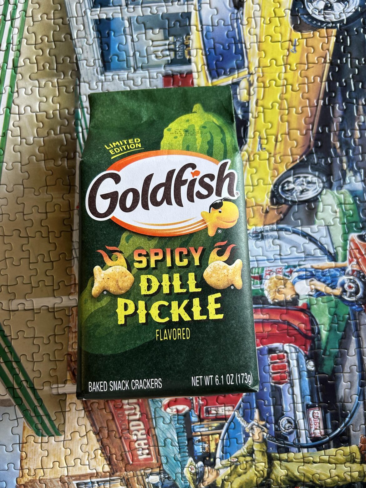 Spicy Dill Pickle Goldfish