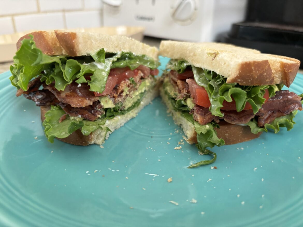 Classic BLAT on sourdough