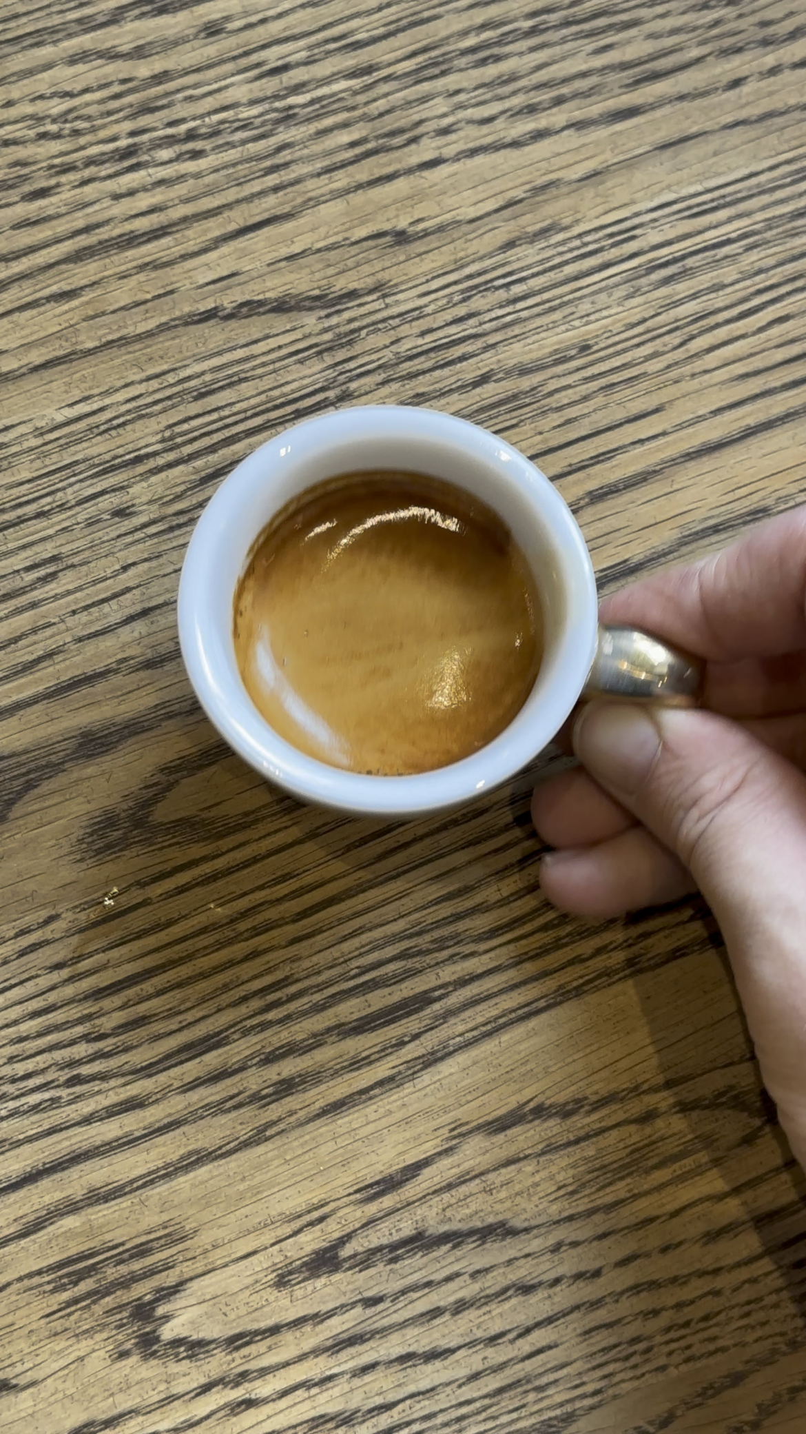 Morning espresso