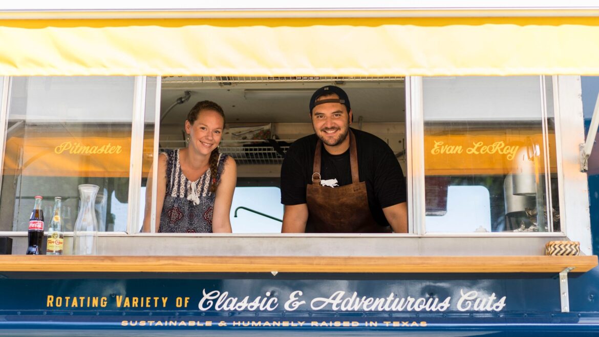 Leroy and Lewis Truck at @ Cosmic closing July 21